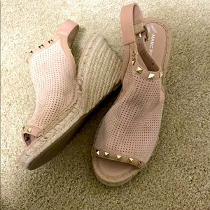 Marc Fisher stud wedge sandals 8.5
